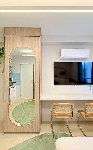 Studio à venda com 25m², 1 quarto e sem vaga Studio à venda com 25m², 1 quarto e sem vagaQuarto