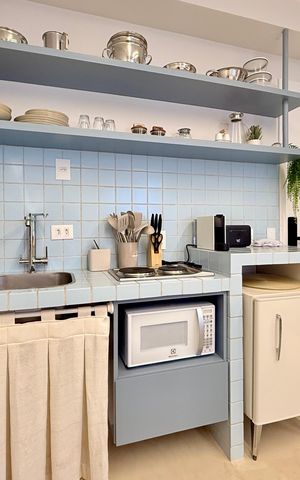 Studio à venda com 25m², 1 quarto e sem vaga Studio à venda com 25m², 1 quarto e sem vagaCozinha