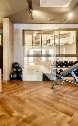 Studio à venda com 25m², 1 quarto e sem vaga Studio à venda com 25m², 1 quarto e sem vagaAcademia
