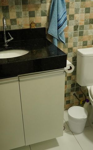 Apartamento à venda com 56m², 2 quartos e 1 vagaBanheiro