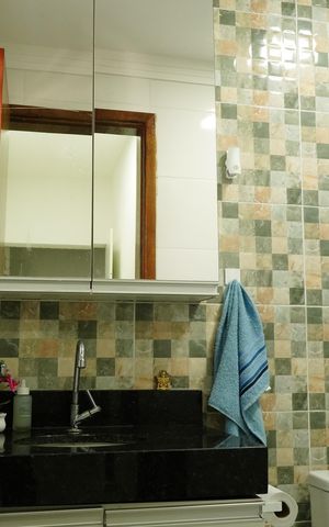Apartamento à venda com 56m², 2 quartos e 1 vagaBanheiro