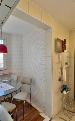Apartamento à venda com 139m², 3 quartos e 1 vaga Apartamento à venda com 139m², 3 quartos e 1 vagaCozinha e Área de Serviço