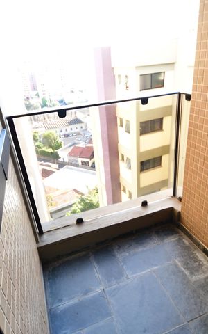 Apartamento para alugar com 72m², 1 quarto e 1 vagaQuarto Suíte - Sacada