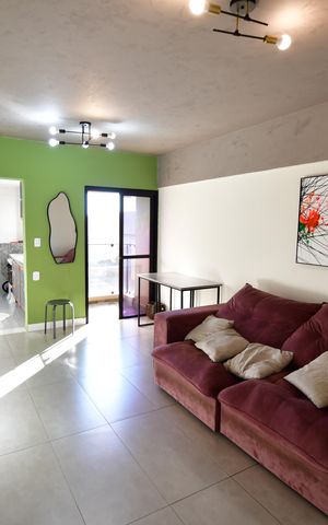 Apartamento para alugar com 72m², 1 quarto e 1 vagaSala