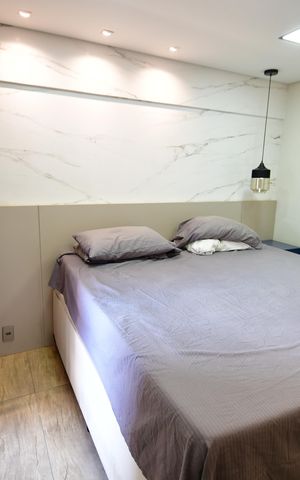 Apartamento para alugar com 72m², 1 quarto e 1 vagaQuarto Suíte
