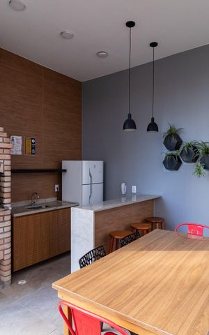 Apartamento à venda com 30m², 1 quarto e sem vaga Apartamento à venda com 30m², 1 quarto e sem vagaÁrea comum - Churrasqueira