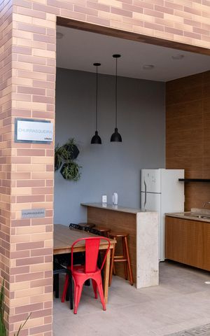 Apartamento à venda com 30m², 1 quarto e sem vaga Apartamento à venda com 30m², 1 quarto e sem vagaÁrea comum - Churrasqueira 2
