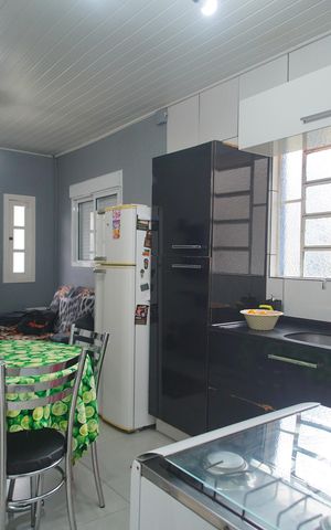 Casa à venda com 74m², 2 quartos e 1 vagaCozinha