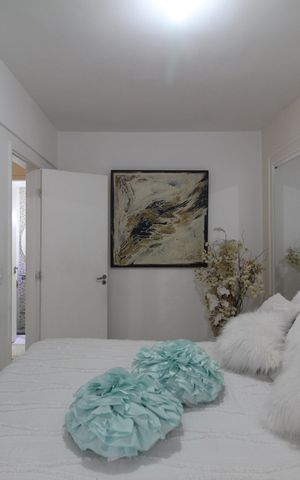 Apartamento à venda com 51m², 2 quartos e 1 vagaQuarto 2