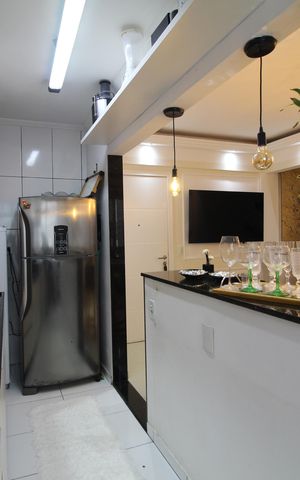 Apartamento à venda com 51m², 2 quartos e 1 vagaCozinha