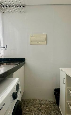 Apartamento à venda com 57m², 1 quarto e 2 vagas Apartamento à venda com 57m², 1 quarto e 2 vagasÁrea de serviço