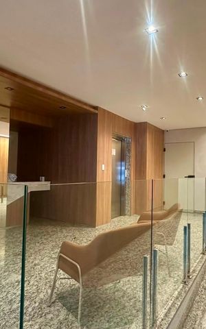 Apartamento à venda com 57m², 1 quarto e 2 vagas Apartamento à venda com 57m², 1 quarto e 2 vagasHall social