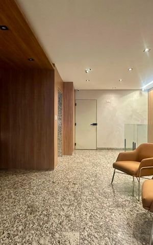 Apartamento à venda com 57m², 1 quarto e 2 vagas Apartamento à venda com 57m², 1 quarto e 2 vagasHall social