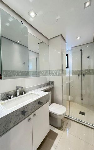 Apartamento para alugar com 171m², 3 quartos e 2 vagas Apartamento para alugar com 171m², 3 quartos e 2 vagasBanheiro Suíte 2