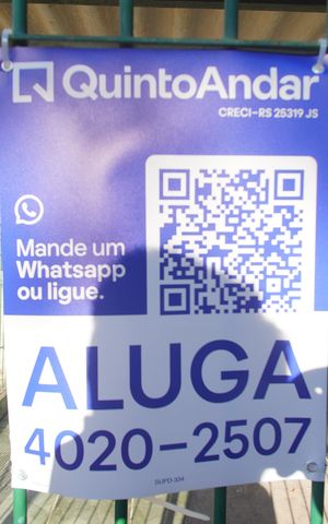 Casa para alugar com 60m², 1 quarto e 1 vagaPlaca