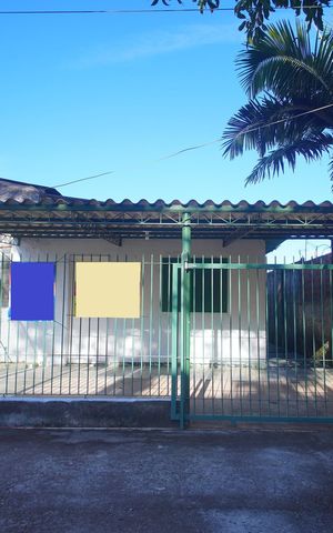 Casa para alugar com 60m², 1 quarto e 1 vagaFachada