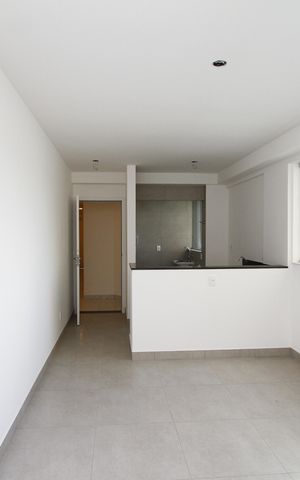 Studio à venda com 43m², 1 quarto e 1 vagaSala