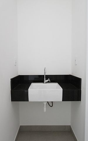 Studio à venda com 43m², 1 quarto e 1 vagaBanheiro