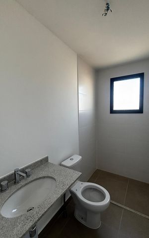Apartamento à venda com 112m², 3 quartos e 3 vagas Apartamento à venda com 112m², 3 quartos e 3 vagasBanheiro da Suíte 1