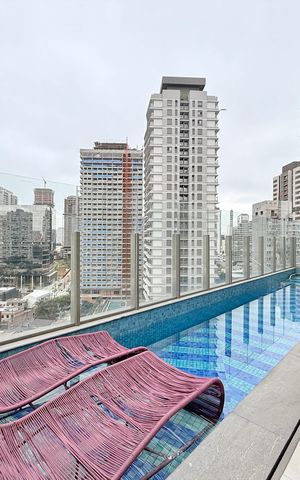 Studio à venda com 25m², 1 quarto e sem vagaPiscina 