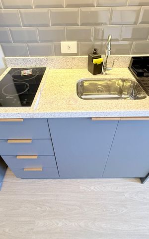Studio à venda com 25m², 1 quarto e sem vagaCozinha
