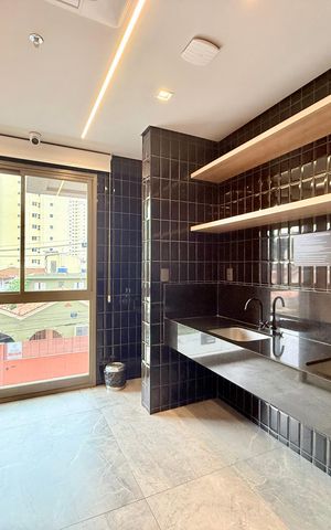Studio à venda com 25m², 1 quarto e sem vagaLavanderia 