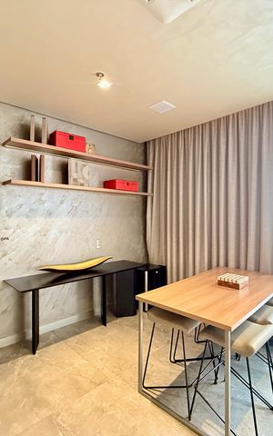 Studio à venda com 25m², 1 quarto e sem vagaCoworking 