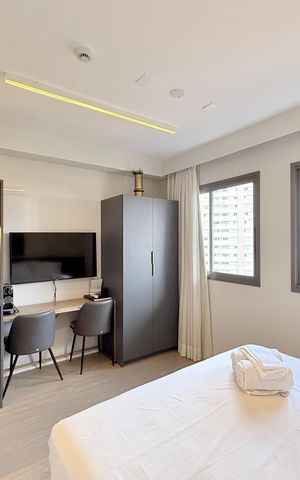 Studio à venda com 25m², 1 quarto e sem vagaQuarto 