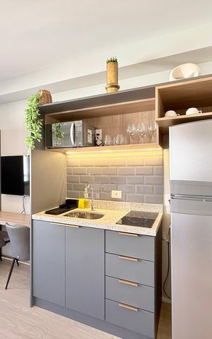 Studio à venda com 25m², 1 quarto e sem vaga Studio à venda com 25m², 1 quarto e sem vagaCozinha