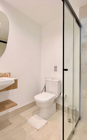 Studio à venda com 25m², 1 quarto e sem vaga Studio à venda com 25m², 1 quarto e sem vagaBanheiro