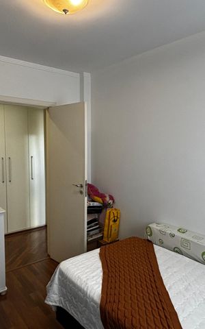 Apartamento para alugar com 90m², 3 quartos e 2 vagasQuarto 2