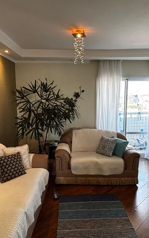 Apartamento para alugar com 90m², 3 quartos e 2 vagasSala