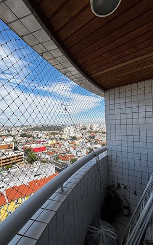 Apartamento para alugar com 90m², 3 quartos e 2 vagasSala - Varanda