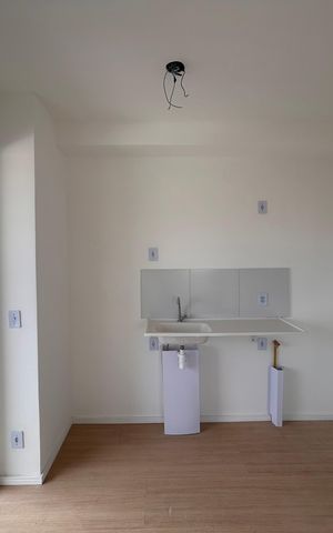 Apartamento para alugar com 35m², 2 quartos e sem vaga Apartamento para alugar com 35m², 2 quartos e sem vagaSala e cozinha