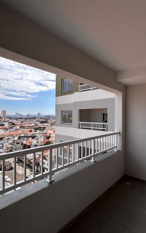 Apartamento para alugar com 35m², 2 quartos e sem vaga Apartamento para alugar com 35m², 2 quartos e sem vagaVaranda e área de serviço