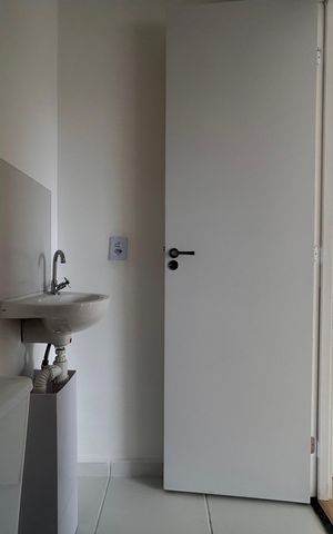 Apartamento para alugar com 35m², 2 quartos e sem vaga Apartamento para alugar com 35m², 2 quartos e sem vagaBanheiro social