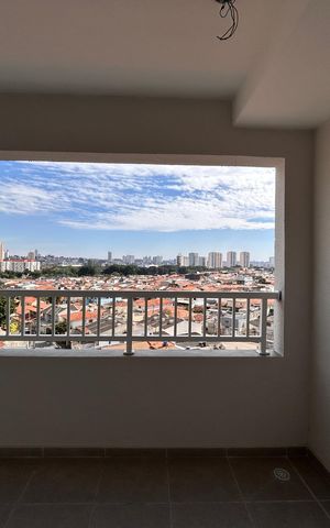 Apartamento para alugar com 35m², 2 quartos e sem vaga Apartamento para alugar com 35m², 2 quartos e sem vagaVaranda e área de serviço