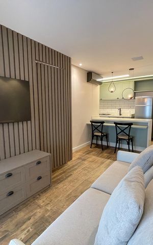 Apartamento para alugar com 68m², 1 quarto e 2 vagas Apartamento para alugar com 68m², 1 quarto e 2 vagasSala