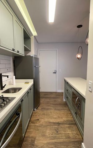Apartamento para alugar com 68m², 1 quarto e 2 vagas Apartamento para alugar com 68m², 1 quarto e 2 vagasCozinha