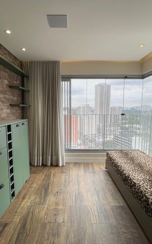 Apartamento para alugar com 68m², 1 quarto e 2 vagas Apartamento para alugar com 68m², 1 quarto e 2 vagasSala