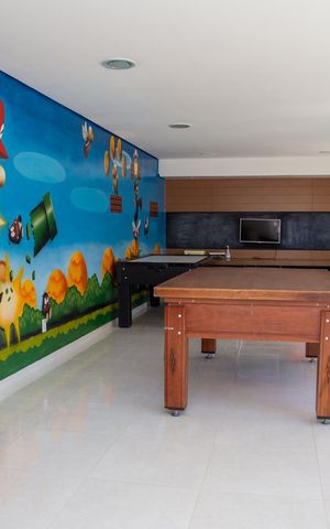 Apartamento à venda com 43m², 2 quartos e 1 vaga Apartamento à venda com 43m², 2 quartos e 1 vagaSalão de jogos