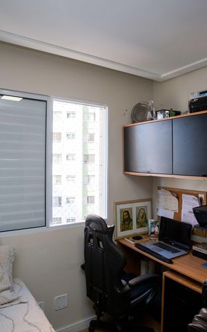Apartamento à venda com 43m², 2 quartos e 1 vagaQuarto 2