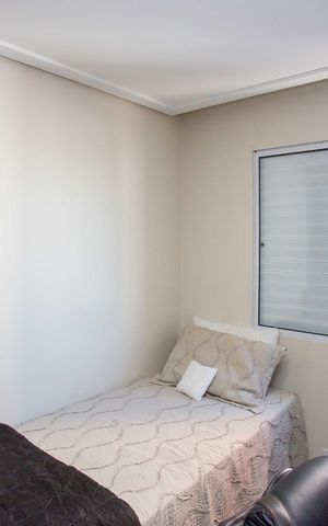 Apartamento à venda com 43m², 2 quartos e 1 vagaQuarto 2