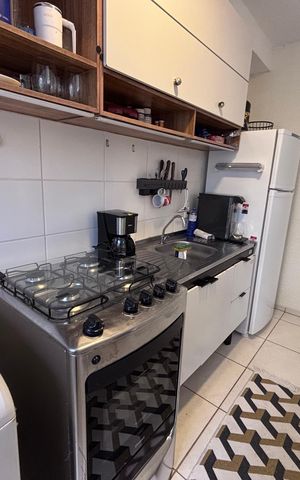 Apartamento à venda com 58m², 2 quartos e sem vaga Apartamento à venda com 58m², 2 quartos e sem vagaCozinha