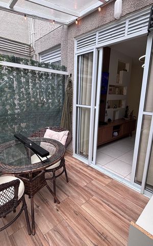 Apartamento à venda com 58m², 2 quartos e sem vaga Apartamento à venda com 58m², 2 quartos e sem vagaVaranda