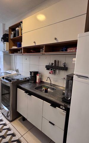 Apartamento à venda com 58m², 2 quartos e sem vaga Apartamento à venda com 58m², 2 quartos e sem vagaCozinha