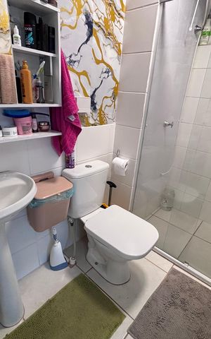 Apartamento à venda com 58m², 2 quartos e sem vaga Apartamento à venda com 58m², 2 quartos e sem vagaBanheiro