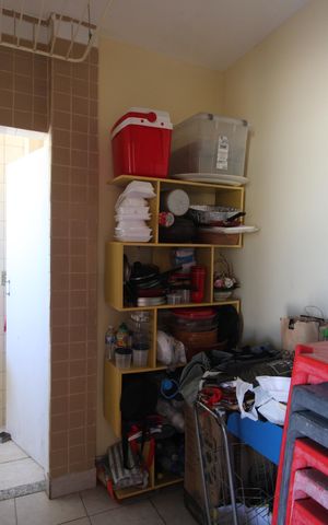 Apartamento à venda com 80m², 3 quartos e 2 vagasÁrea de serviço - Quarto