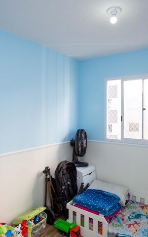 Apartamento à venda com 45m², 2 quartos e 1 vagaQuarto 2