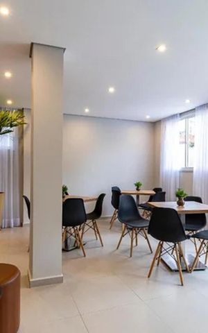 Apartamento à venda com 26m², 1 quarto e sem vaga Apartamento à venda com 26m², 1 quarto e sem vagaÁrea externa